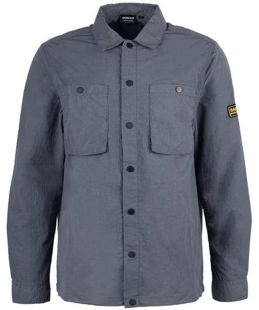 Men's Barbour International Cadwell Overshirt - Slate Grey