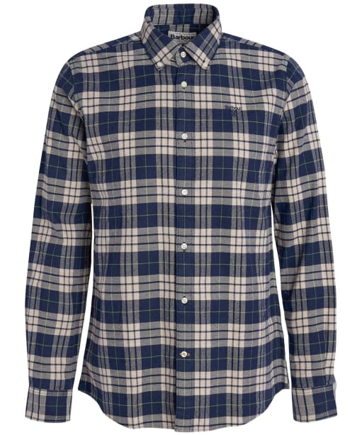 Men's Barbour Swinton Tailored Shirt - Navy