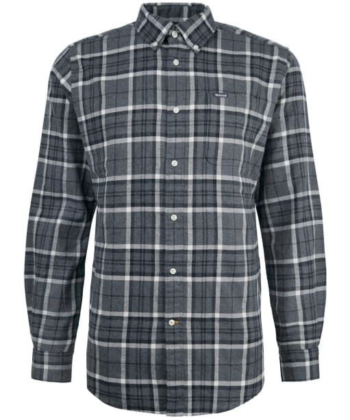 Men's Barbour Deerpark Tailored Shirt - Grey Marl