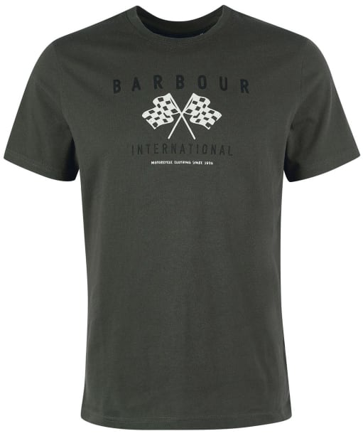 Men's Barbour International Victory T-Shirt - Sage