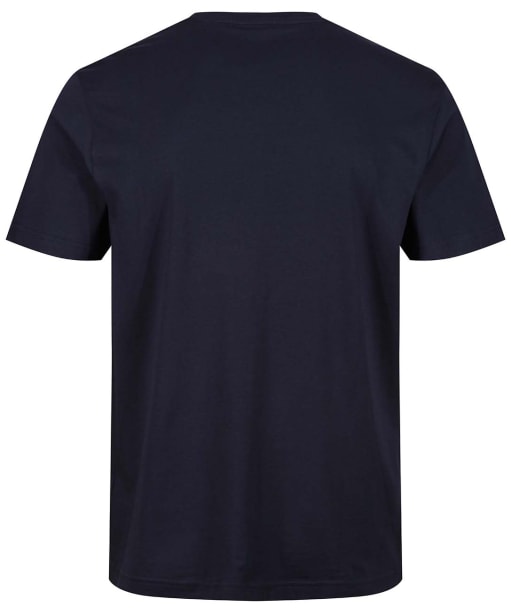 Men's Gant Regular Shield Cotton T-Shirt - Evening Blue