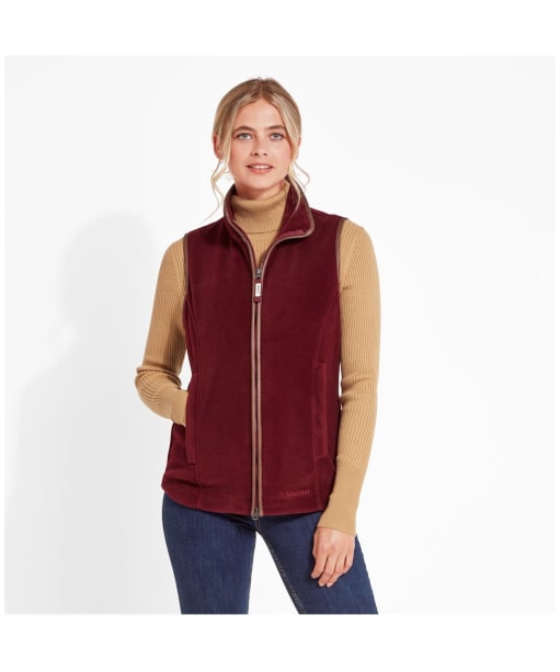 Gilet Polaire Thermique Schoffel Lyndon - Violet - Taille UK 12 Femme - Occasion