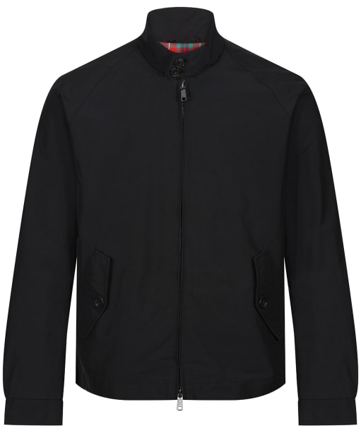 Men's Baracuta G4 Water Repellent Cloth Jacket - Black