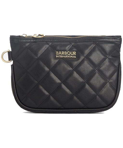 Women's Barbour International Make Up Bag - Black
