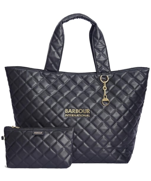 Women's Barbour International Battersea Tote Bag - Black