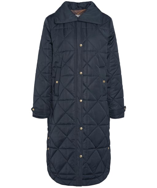 Women's Barbour Carolina Quilted Jacket - Black / Muted