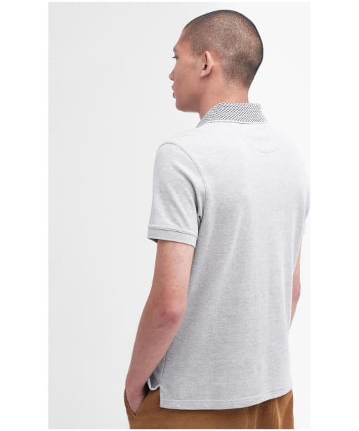 Men’s Barbour Bothain Polo Shirt - Grey Marl