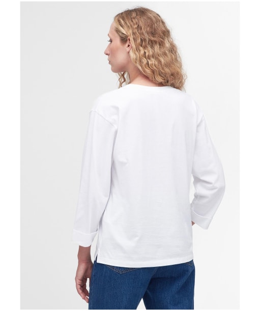 Women's Barbour Mariner T-Shirt - White