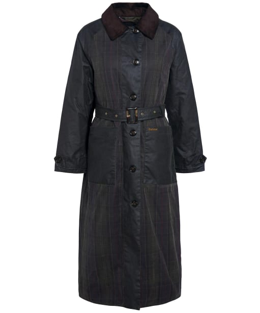 Waxed cotton outlet trench coat women's