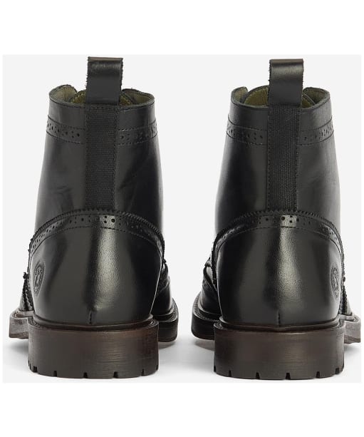 Men's Barbour West Brogue Boots - Black