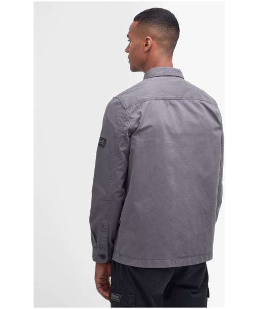 Men’s Barbour International Adey Overshirt - Night Grey