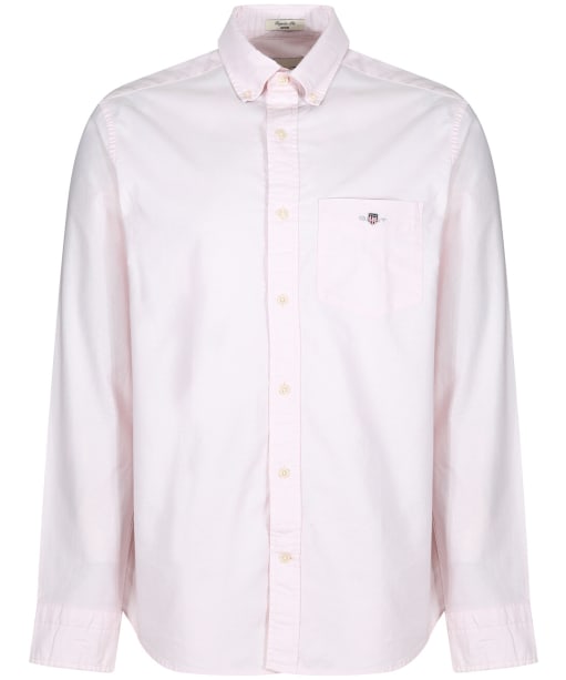 Men's Gant Regular Fit Long Sleeve Cotton Oxford Shirt - Light Pink