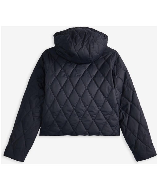 Girl's Barbour Venton Cropped Quilted Jacket, 10-15yrs - Dark Navy