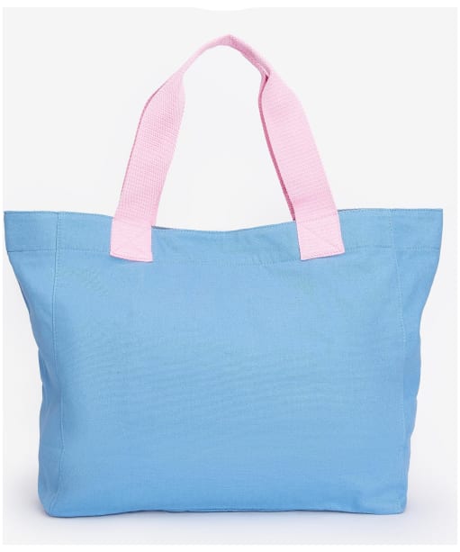 Women's Barbour Logo Holiday Tote Bag - Chambray Blue