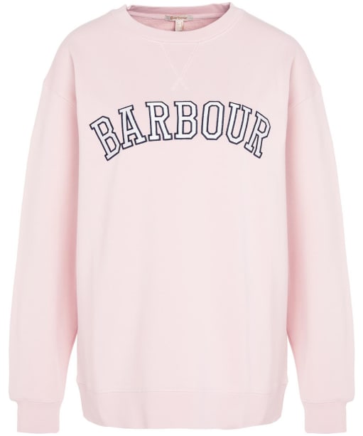 Women's Barbour Northumberland Sweatshirt - Shell Pink