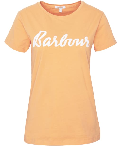 Women's Barbour Otterburn T-Shirt - Apricot Crush