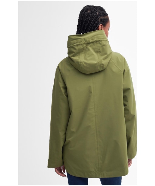 Women's Barbour Jura Lightweight Waterproof Jacket - Military Olive