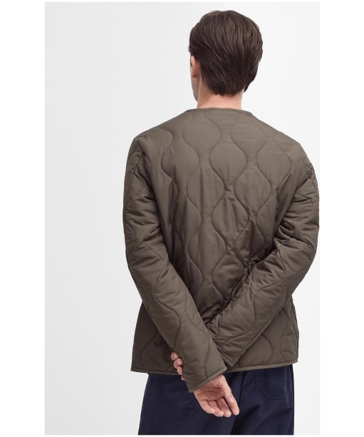 Men's Barbour Utility Liddesdale Quilted Jacket - Tarmac