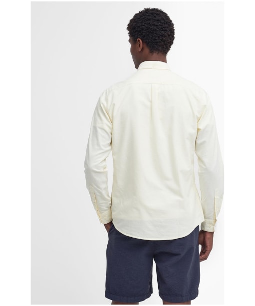Men's Barbour Oxtown Tailored Shirt - Lemon