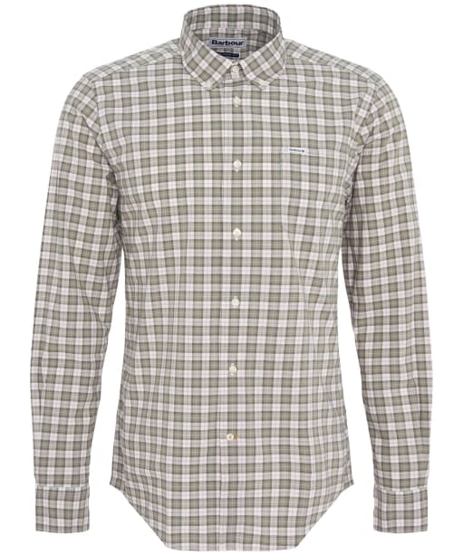 Men’s Barbour Lomond Tailored Shirt - Glenmore Olive Tartan