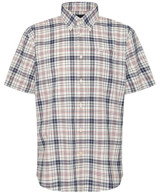 Men's Barbour Drafthill Short Sleeve Shirt - Navy