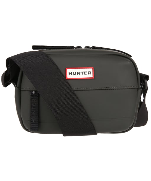 Hunter Original Rubberised Mini Crossbody Bag - Dark Olive