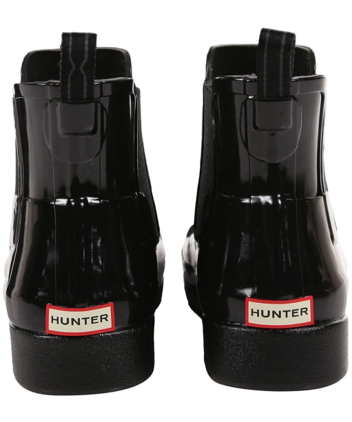 Women's Hunter Refined Chelsea Gloss Boot - Black