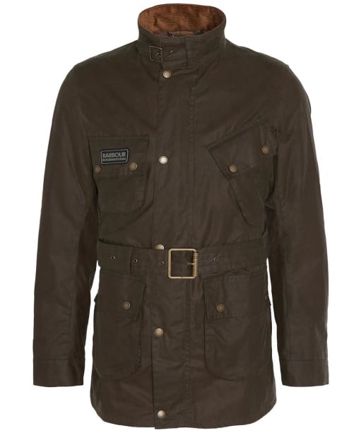 Barbour international sales slim jacket
