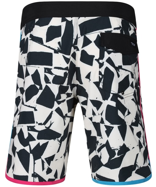 Men's Volcom Scallop Board Shorts - Black / White