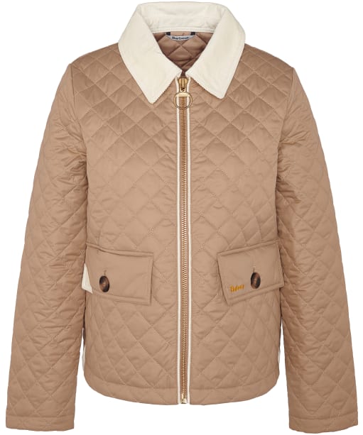 Women's Barbour Leia Quilted Jacket - Hazelnut