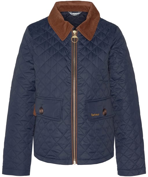 Women's Barbour Leia Quilted Jacket - Dark Navy