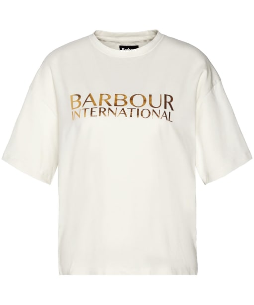 Women's Barbour International Carla T-Shirt - Light Stone