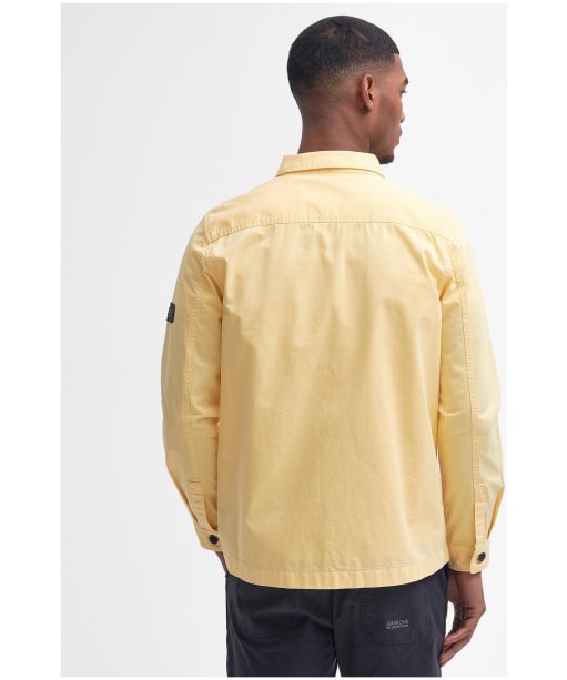 Men’s Barbour International Adey Overshirt - Dusty Yellow