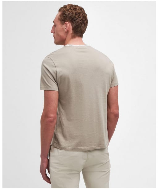 Men's Barbour Austwick T-Shirt - Concrete