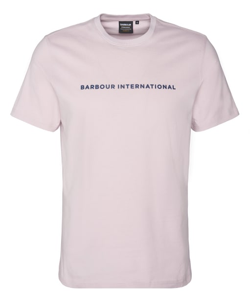 Men's Barbour International Motored T-Shirt - Dusk Pink
