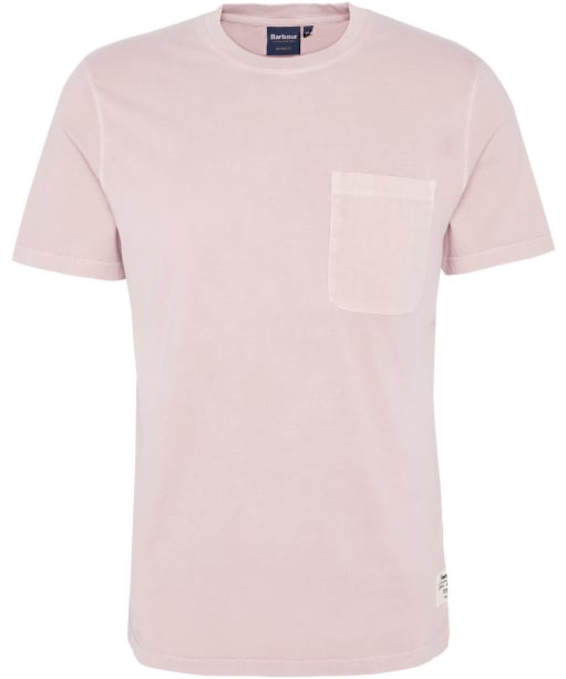 Men's Barbour Liverton Crew Neck T-Shirt - Pink Quartz