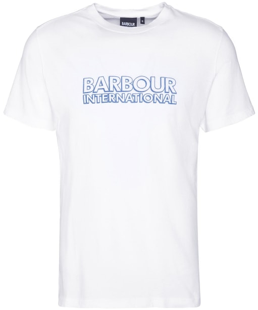 Men's Barbour International Hardy Graphic T-Shirt - White