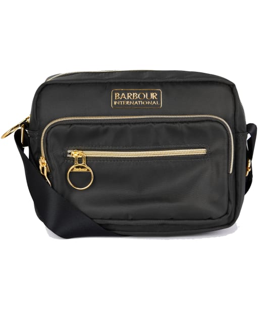 Women's Barbour International Qualify Crossbody Bag - Black