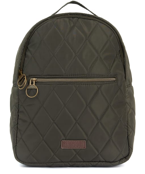 Women's Barbour Quilted Backpack - Olive