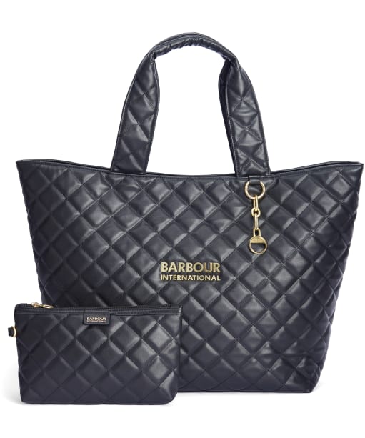 Women's Barbour International Battersea Tote Bag - Black