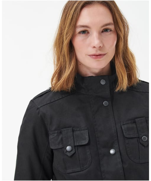 Women’s Barbour Winter Defence Waxed Jacket