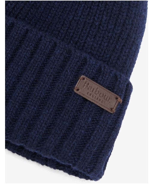 Men's Barbour Carlton Beanie Hat - Navy