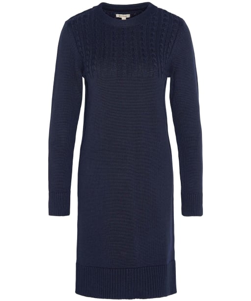 Women's Barbour Stitch Guernsey Dress - Navy 2