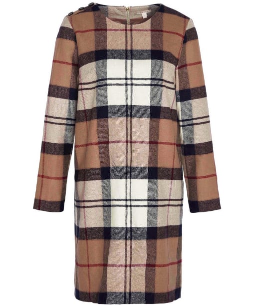 Women's Barbour Nancy Dress - Hessian Tartan