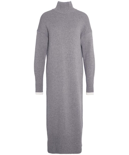 Women's Barbour Winona Midi Knit Dress - Grey Marl