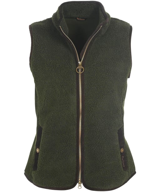 Women’s Barbour Burford Fleece Gilet - Olive