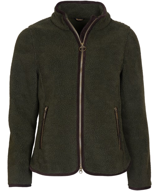 Women’s Barbour Lavenham Fleece Jacket - Olive