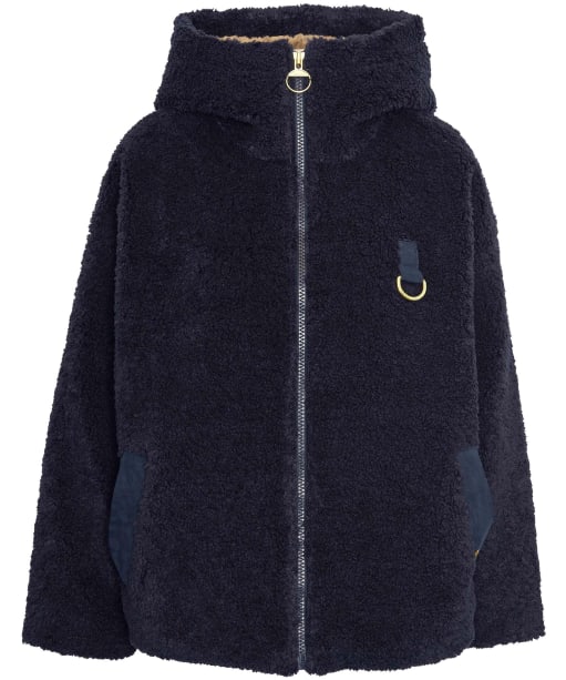 Amber Fleece - Dark Navy / Military Brown / Dark Navy