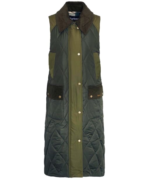 Cookston Gilet - Olive / Ancient Tartan