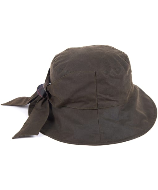 Women's Barbour Brambling Wax Hat - Olive